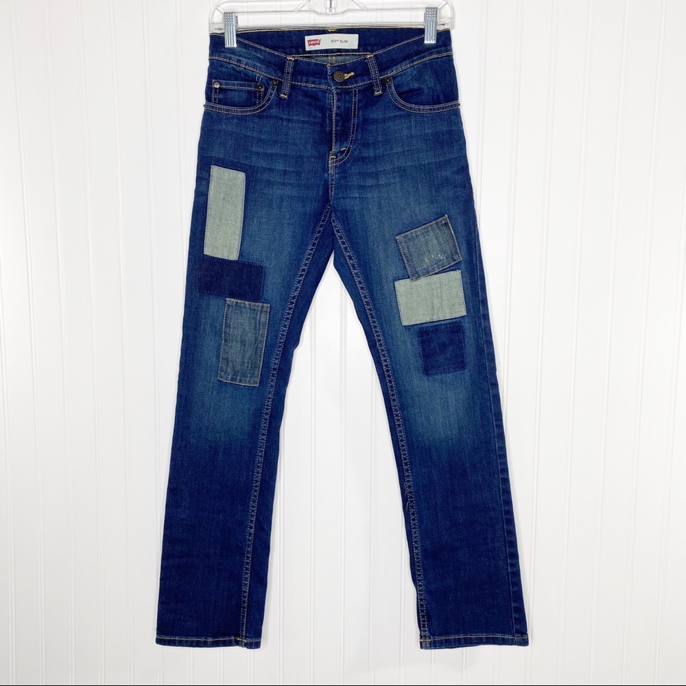Levi’s 511 Slim Patchwork Jeans Size 27 x 27 - Picture 10 of 10